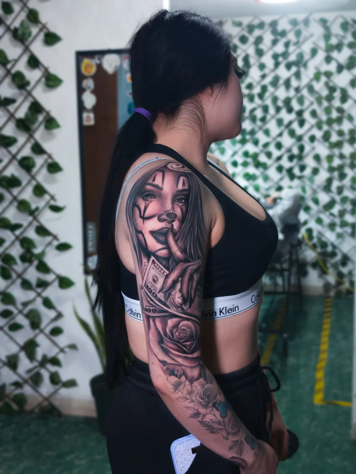 Retrato · Black & Grey, trabajo de Inkxa Tattoo Studio