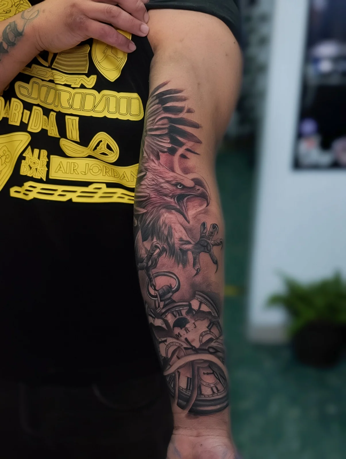 Composición de manga, trabajo de Inkxa Tattoo Studio